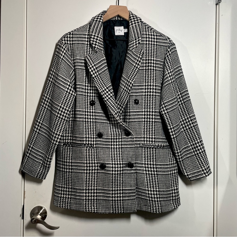 Princess Polly Houndstooth Blazer